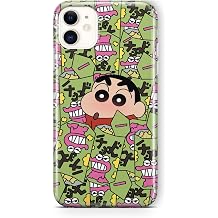 Multitronic iPhone 11 Uyumlu Crayon Shin-Chan Tasarım Baskılı Şeffaf Kılıf
