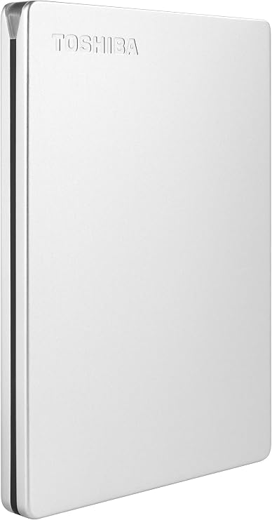 Toshiba Canvio Slim 2.5" 2TB USB 3.2 Gen-1 Silver (HDTD320ES3EA) Taşınabilir Harici Sabit Disk