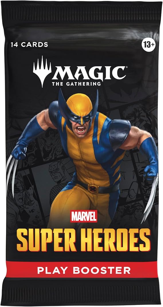 Magic: The Gathering | Marvel Super Heroes Play Booster | Collectible Trading Card Game