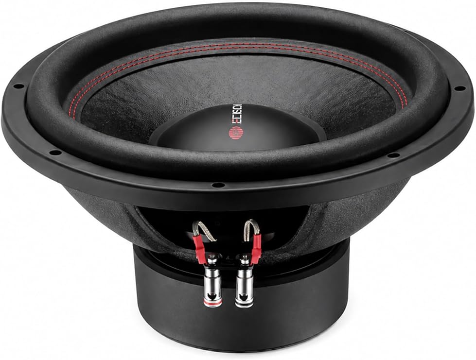 Edison ED-X3815 38 cm (15 İnç) Oto Subwoofer 1000 Watt RMS 3000 Watt Maksimum Güç 2+2 Ohm Çift Bobin SPL Bass Hoparlör