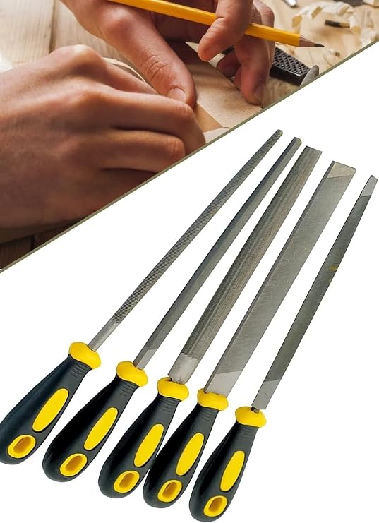 Büyük Boy 5'Li Eğeleme Seti 32Cm Takım Seti...