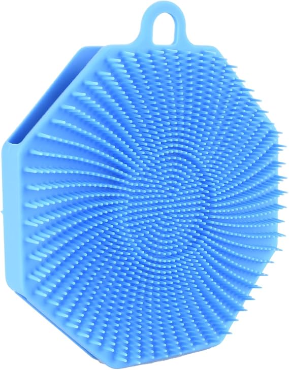 Silicone Body Scrubber Handheld Cleansing Skin Brush