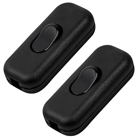 2 PCS Inline Switch,In Line Switch for Lamps