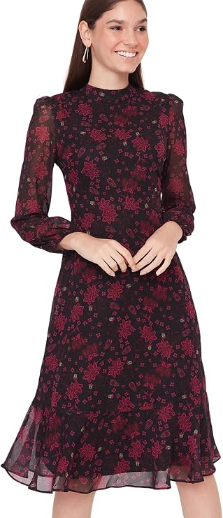 Trendyol Women Midi A-line Regular Woven Dresses