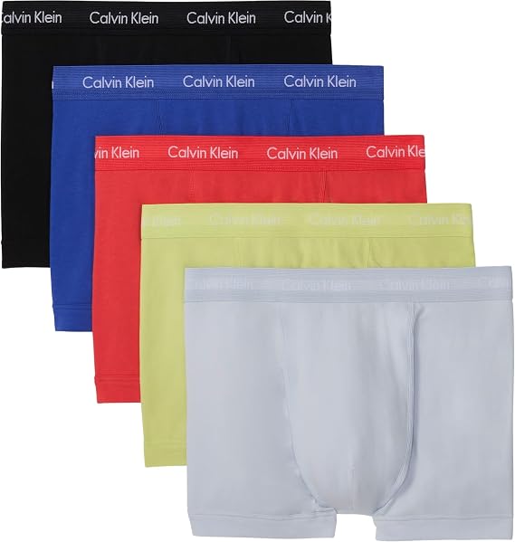 Calvin Klein Men's Trunk 5pk 000nb2877a Trunk (pack of 5)