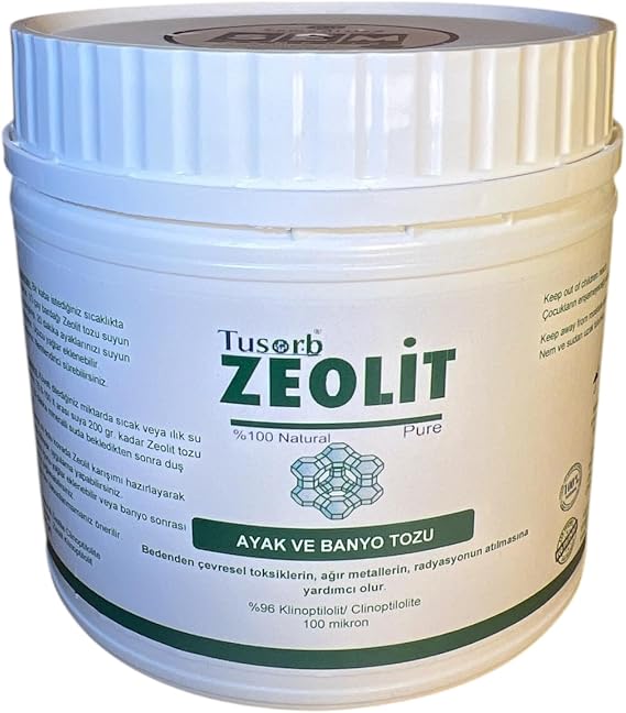 Tusorb Zeolit Ayak ve Banyo tozu 500gr