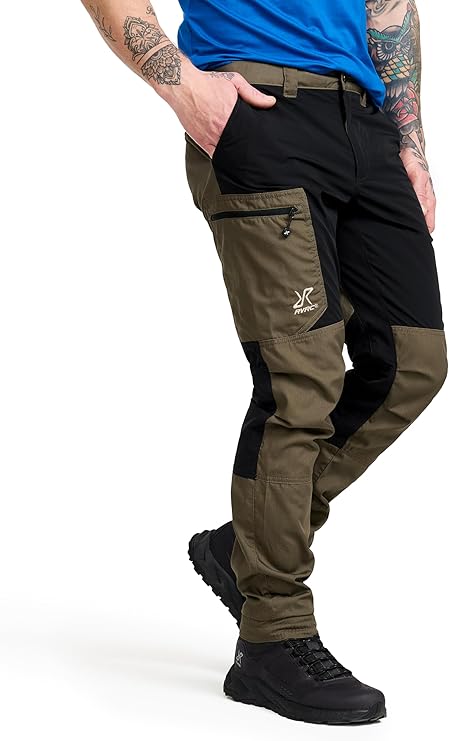 RevolutionRace Rambler Lightweight Trousers for Men, Outdoor Walking and Hiking Trousers