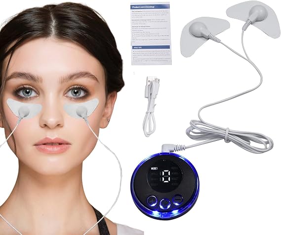Ems Facial Massager 19 Intensity Levels, Facial Slimming, Lifting, EMS