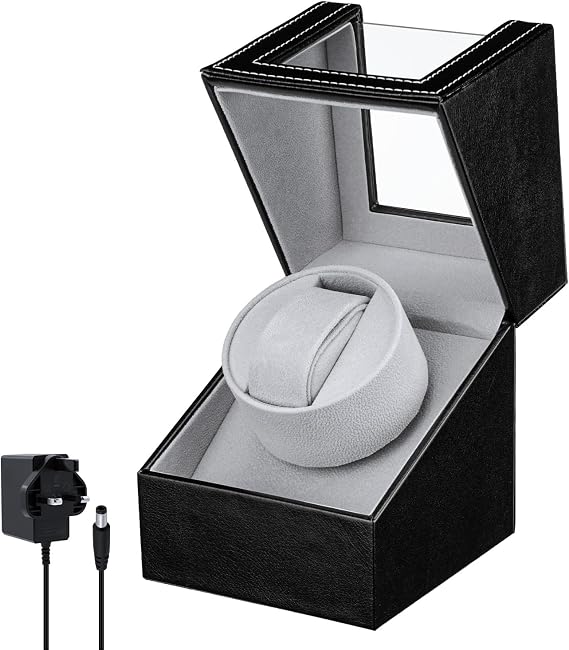 Mcbazel Single Watch Winder for Automatic Watch-Black