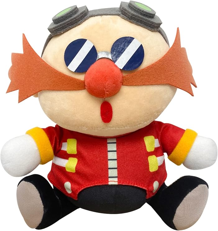Great Eastern Entertainment Sonic The Hedgehog - Sd Dr. Eggman Sitting Plush 7" Tall