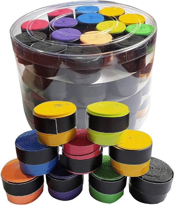 Avessa Düz Raket Gribi 60 Adet Karışık Renkli GRIP-19