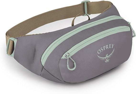 Osprey Daylite Unisex Waist Pack, 2L, Soundwave Grey/Latte Brown, O/S