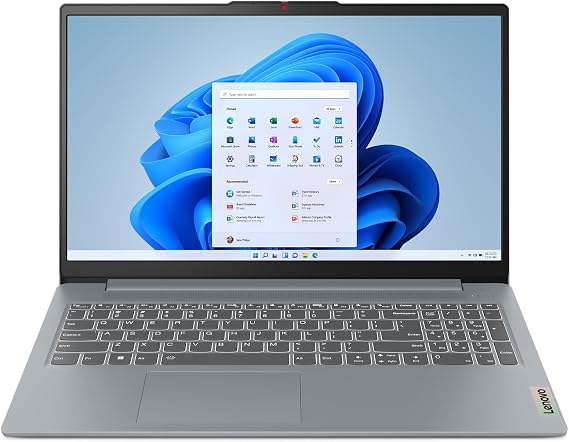 Lenovo IdeaPad Slim 3 | 15 inch Full HD Laptop | AMD Ryzen 3 7320U | 8GB RAM | 256GB SSD | Windows 11 Home | Arctic Grey