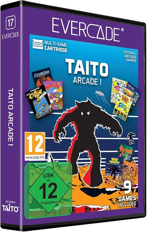 Blaze Evercade Tie Toe Arcade Collection 1 Cartridge