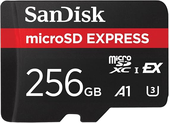 SANDISK microSD Express Card 256GB, Works with Nintendo-Switch 2