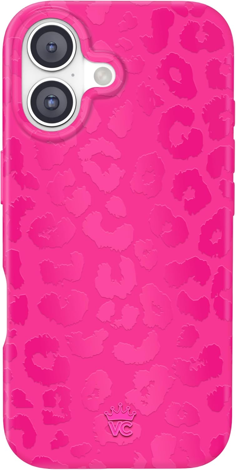 VELVET CAVIAR Case Designed for iPhone 17 - Compatible with MagSafe - 10ft Drop Tested - Even Hotter Pink Leopard