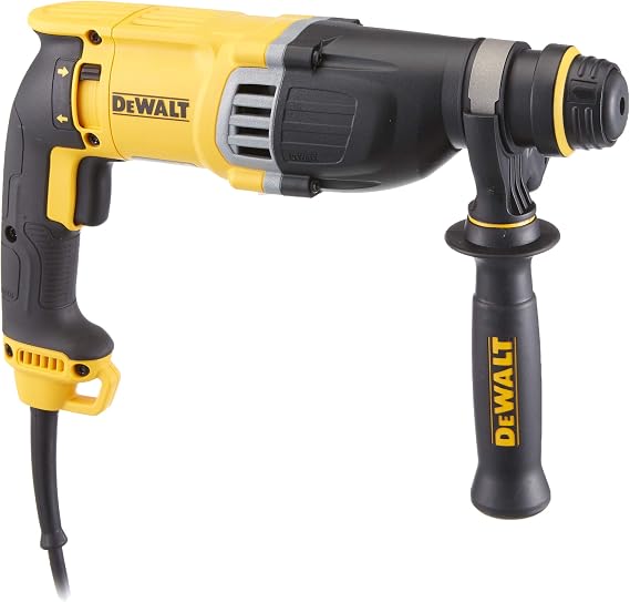 Dewalt D25143K/TR Profesyonel SDS/PLUS Pnömatik Matkap 900W, Kırıcı/Delici, Sarı/Siyah