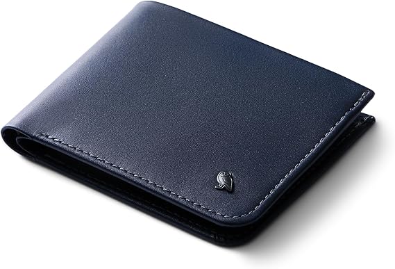 Bellroy Hide & Seek Slim Leather Wallet, RFID Versions Available (Max. 12 Cards and Tickets)
