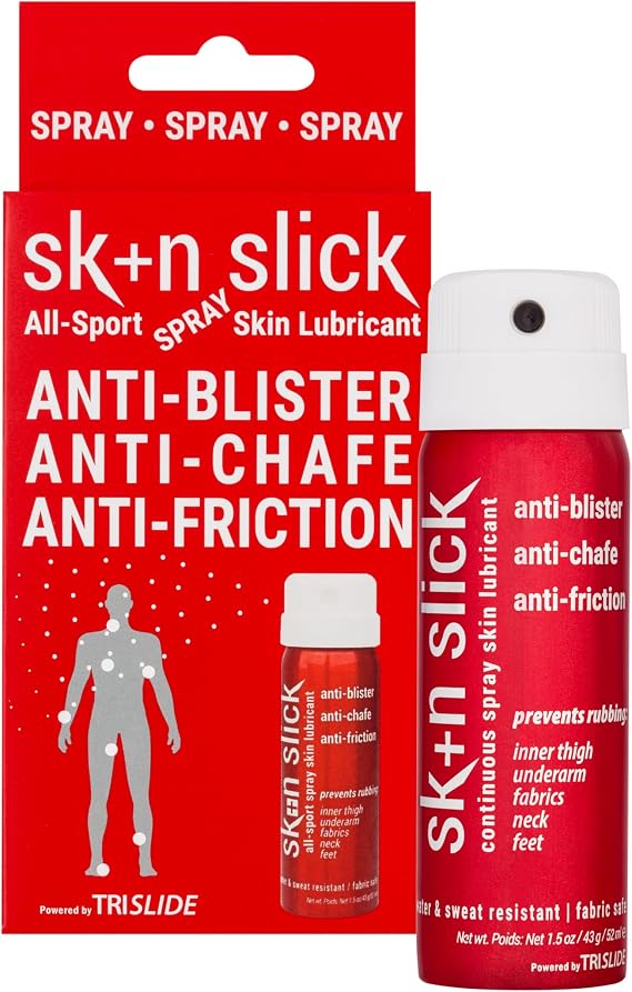 Anti Chafing Spray for Thighs, Feet & Full Body, 52 ml