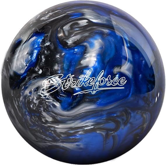 KR Strikeforce Polyester Undrilled Bowling Ball - Available in 6lb, 8-16 lbs, Beginner to Professional Suitable, USBC Approved