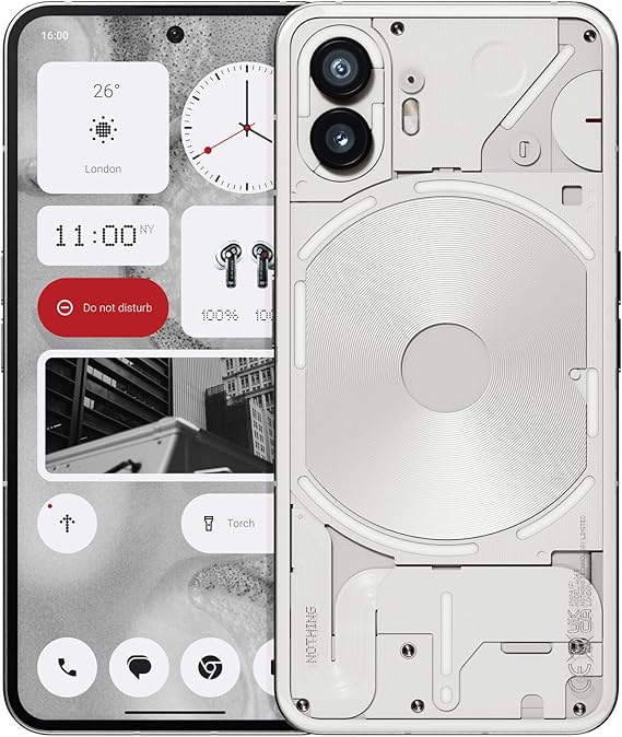 Nothing Phone 2 128+256 WHITE Smartphone Main Unit Japan Official Distributor Item