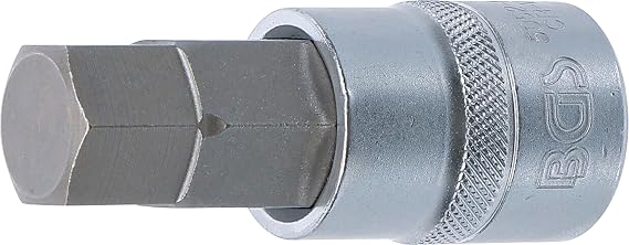 BGS 5052-18 | Bit Socket | 12.5 mm (1/2") | internal Hexagon 18 mm