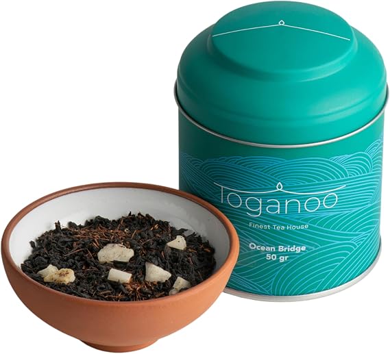 Toganoo Tea Ocean Bridge Hindistan Cevizi Aromalı Siyah Çay 50 gr