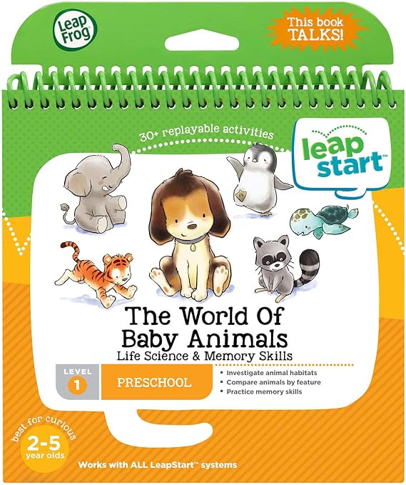 LeapFrog LeapStart Nursery Activity Book: The World of Baby Animals
