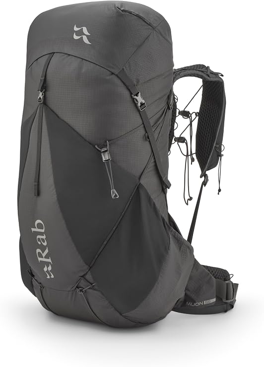Rab Muon Hiking Pack - Black - 50L(Back - M)