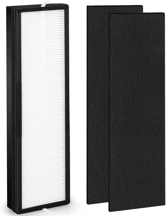 1Pack Upgraded HFD320 3-in-1 H13 True HEPA Replacement Filter for Honey-Well Air Genius 3,4,5,6 Series Air Purifiers-Models HFD300, HFD310, HFD320,HFD360,HFD314, HFD323CV1, HFD323-TGT,HFD324