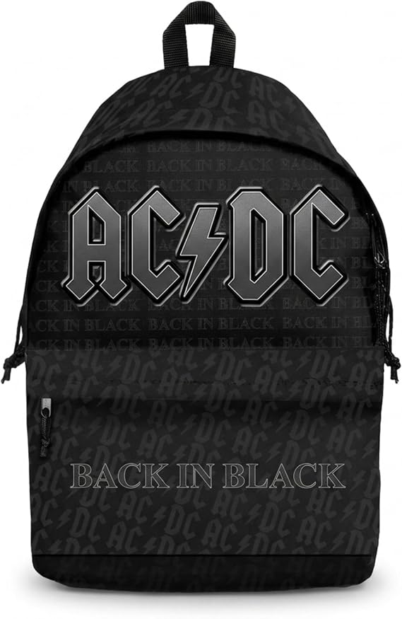 AC/DC Back In Black Backpack Daypack Bag