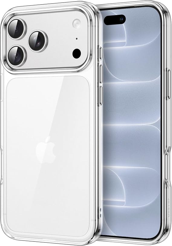 JETech iPhone 18 Pro MAX Case with Clear Back
