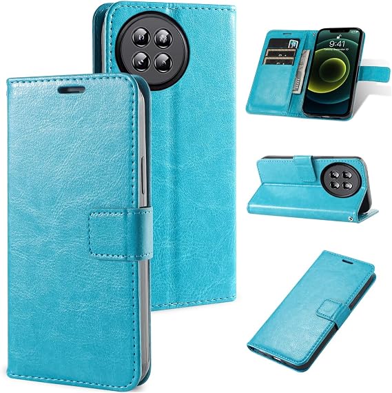Phone Case Compatible with Tecno Spark 20 Pro Plus 4G PU Leather Flip Cover Stand Card Slot Wallet TL