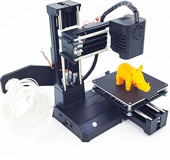 GAREGEAR Easythreed K9 Mini 3D Printer, 100 x 100 x 100 mm Printing Size, 1.75 mm, 0.4 mm Nozzle, CE Certified