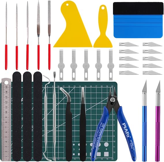 30 Piece Model Building Tools Modeler Basic Tools Hobby for Model Making