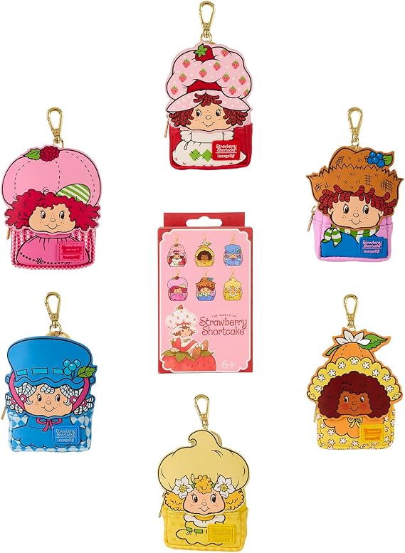 Loungefly Strawberry Shortcake Mystery Mini Backpack Keychain Charm