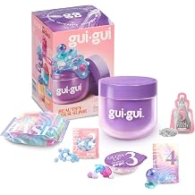 GUI GUI Slime Kit - Kokulu Balçık 1'li Paket - Nihai Slime Glow-Up'ınızı Özelleştirmek için 5 Adımlı Kendin Yap İşlemi, Açılıp Kapanabilir ve Yeniden Kullanılabilir Konteyner, ASMR Deneyimi, 13. Sezon