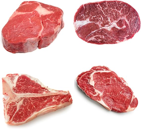 Halal Premium Steak Box/Meat Hamper – Assorted Halal Steaks for Grilling & Gourmet Cooking