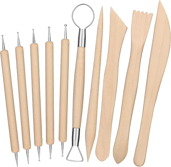 10 PCS Clay Tools Set Sculpting Tools Pottery Tools