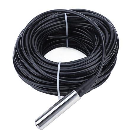 Flüssigkeitsstandsensor Flüssigkeitsstandsensor Füllstandssensor und 33 M Kabel Reichweite 0–5 M 4–20 MA Sender Elektronische Komponentenflüssigkeit
