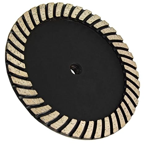 Turbo Diamond Grinding Wheel for Concrete and Stone Grinding, Coarse Grit (7 in. Coarse Grit)
