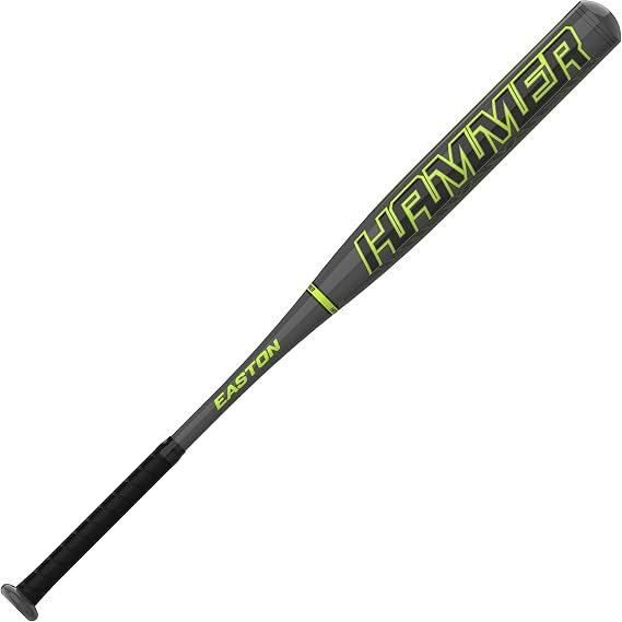 Easton Hammer Slow Pitch Softball Bat - Approved for All Fields Play - Loaded, 12" Barrel