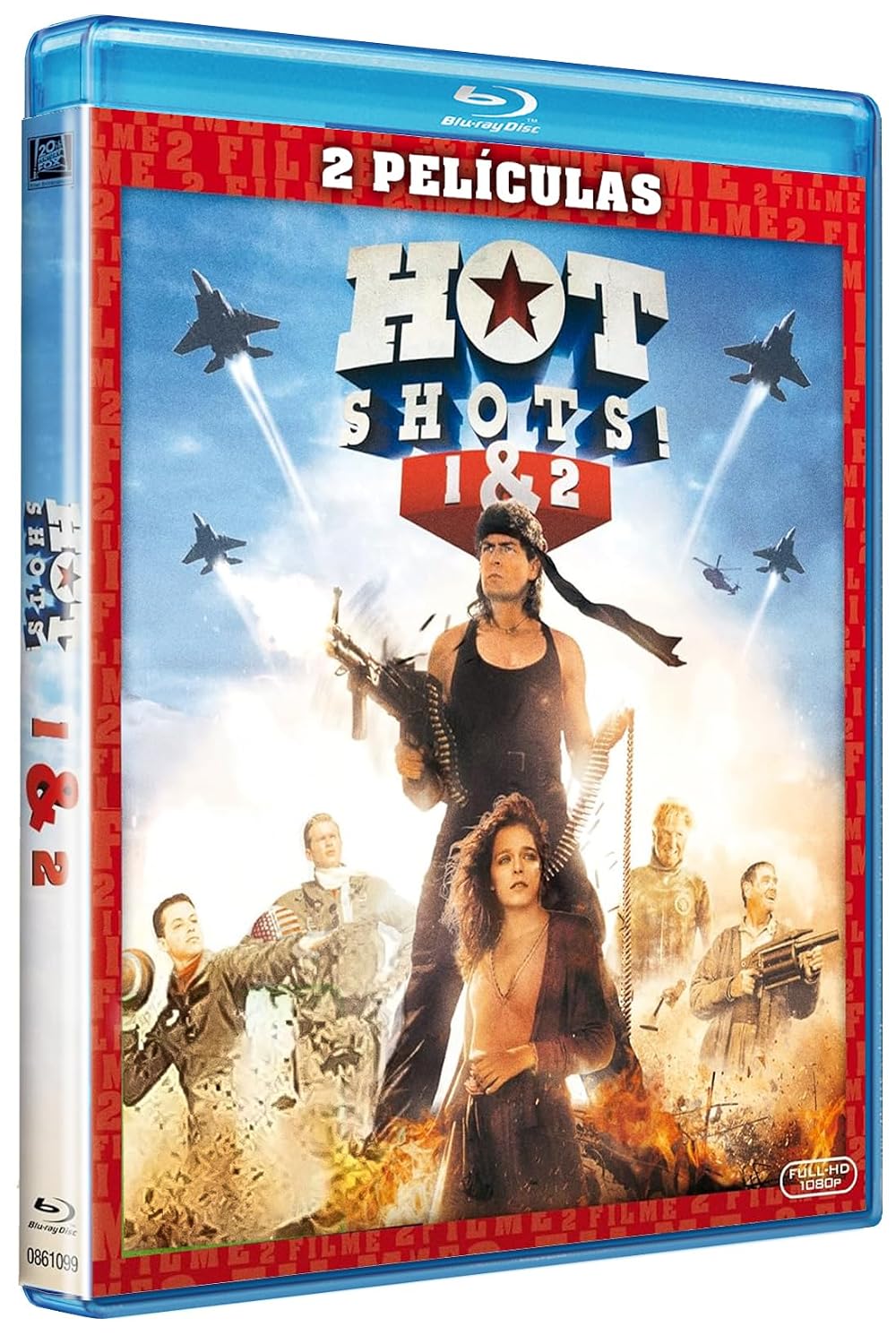 Hot Shots 1+2 (Blu-ray) Pack 2 peliculas