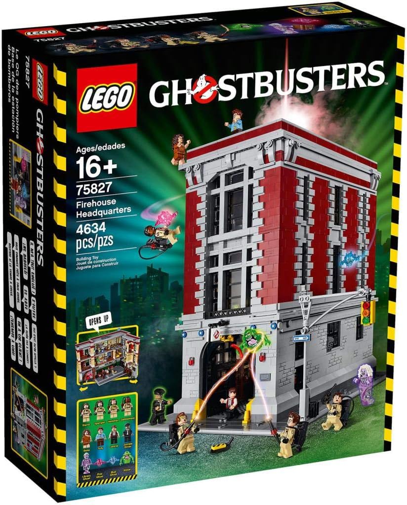 LEGO Ghostbusters 75827 Firehouse Headquarters Building Kit 4634 Piece by LEGO Ghostbusters