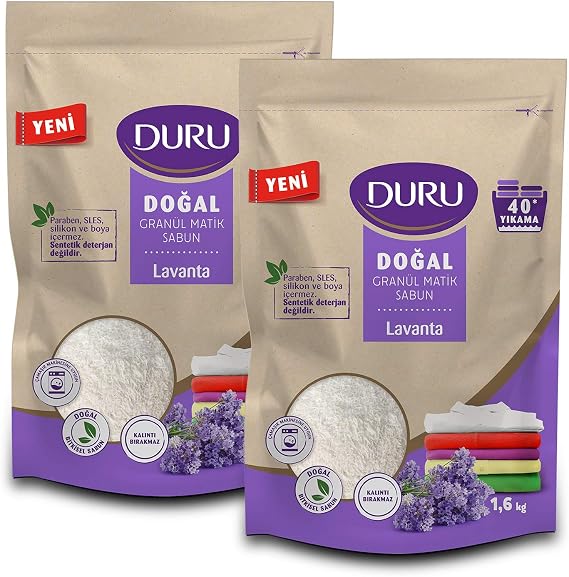 Duru Granül Matik Sabun Lavanta 2x1,6kg