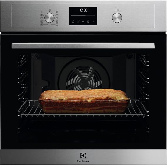 Electrolux Electric Recessed Oven, EOF6P54TX, Pyrolytic, 72 L [Energy Class A+]