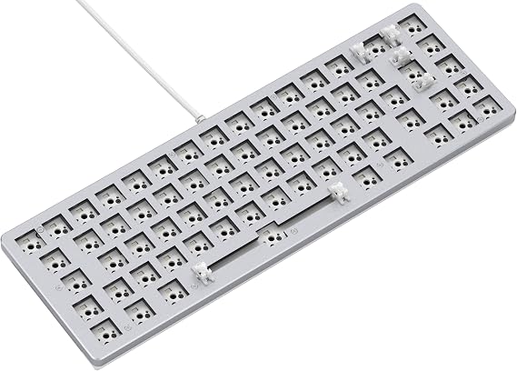 GLORIOUS GMMK 2 Compact 65% Barebones Keyboard Kit (White)