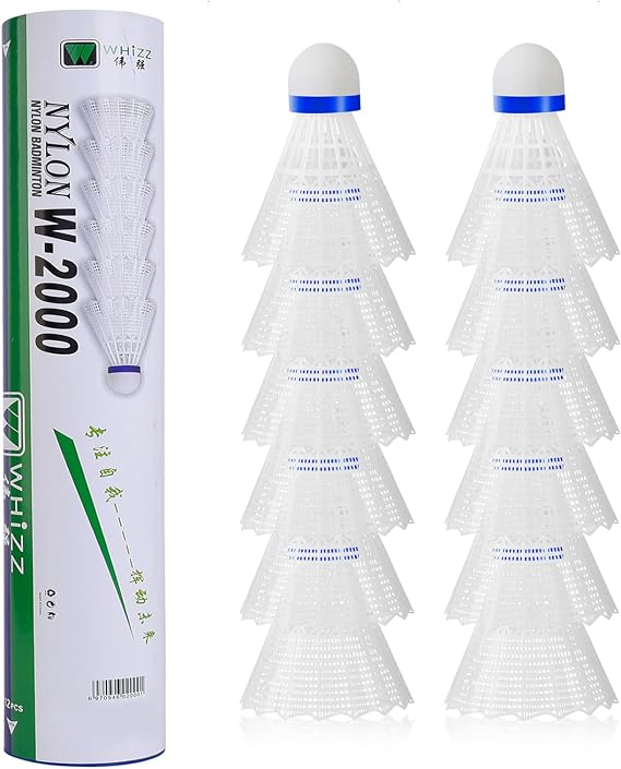 WHiZZ Badminton Shuttlecocks Durable Balls for Recreation Games