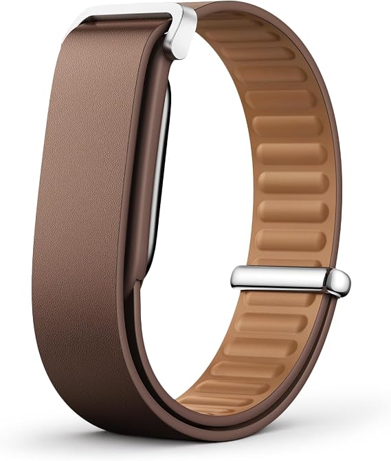 Google Fitbit Airバンド対応のソフトレザーバンド。