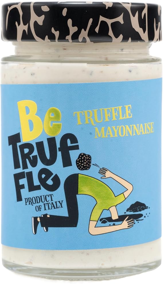 Be Truffle - Black Truffle Mayonnaise 175g - 100% Made in Italy - Cholesterol-Free, Gluten-Free